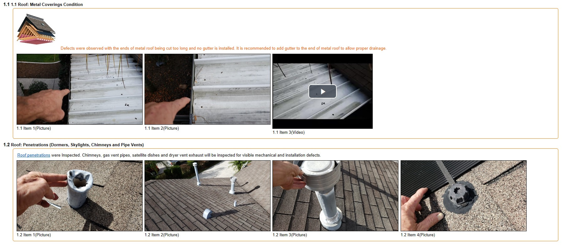 Orange Blossom home Inspection LLC master home inspector  sample reports 2