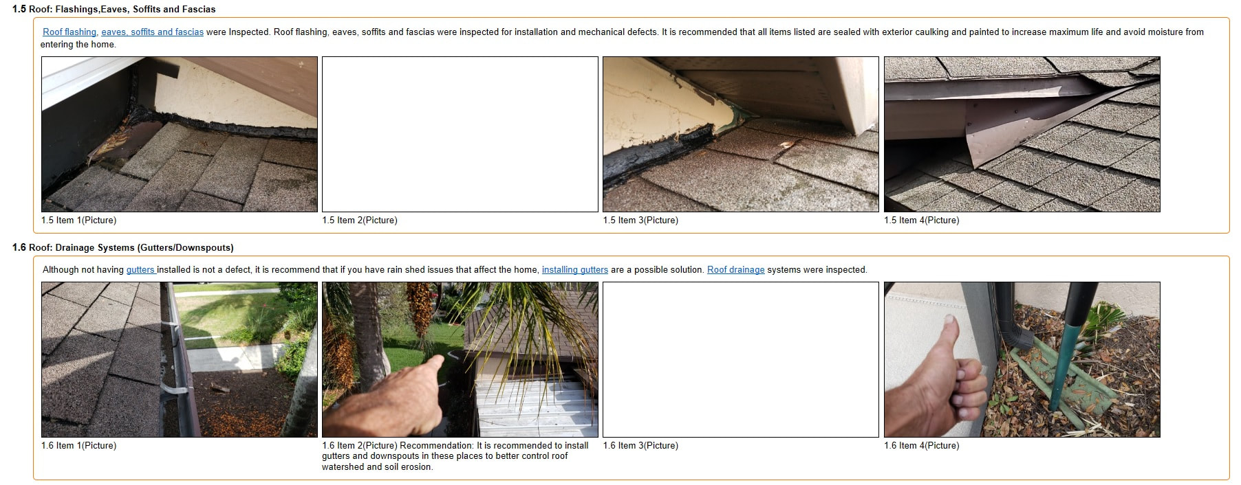 Orange Blossom home Inspection LLC master home inspector  sample reports 3